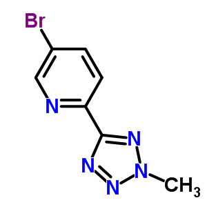 380380-64-3 5-Bromo-2-(2-methyl  -2H-四唑-5-基)吡啶
