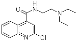 87864-14-0 2-氯-N-[2-(二乙基氨基)乙基]  -4-喹啉甲酰胺