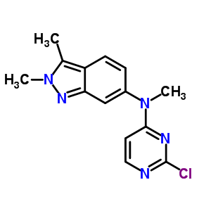 444731-75-3 N-(2-chloropyrimidin-4-yl  )-N,2,3-三甲基-2H-吲唑-6-胺
