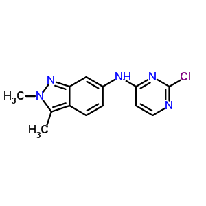444731-74-2 N-(2-chloropyrimidin-4-yl  )-2,3-二甲基-2H-吲唑-6-胺
