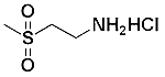 104458-24-4 2-氨基乙基甲基砜盐酸盐
