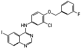 231278-20-9 N-[3-Chloro-4-(3-fluorobenzyloxy)  -苯基]-6-碘喹唑啉-4-胺