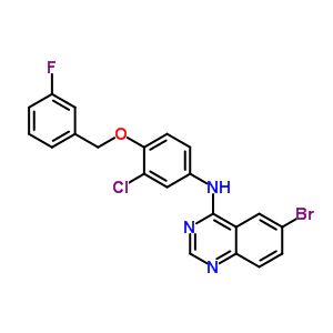 944549-41-1 6-溴-N-[3-氯 -4-[(3-氟苯基)甲氧基]苯基]喹唑啉-4-胺