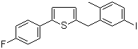 898566-17-1 2-(4-氟苯基)-5-  [(5-碘-2-甲基苯基)甲基]噻吩